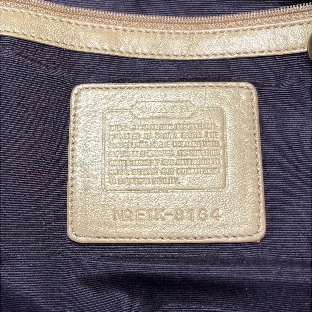 Vintage Coach 8164 Girlie Suede Hobo Bag